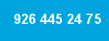 926 445 24 75